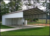 North Richland Hills Texas Utility Carports and Combo Carports